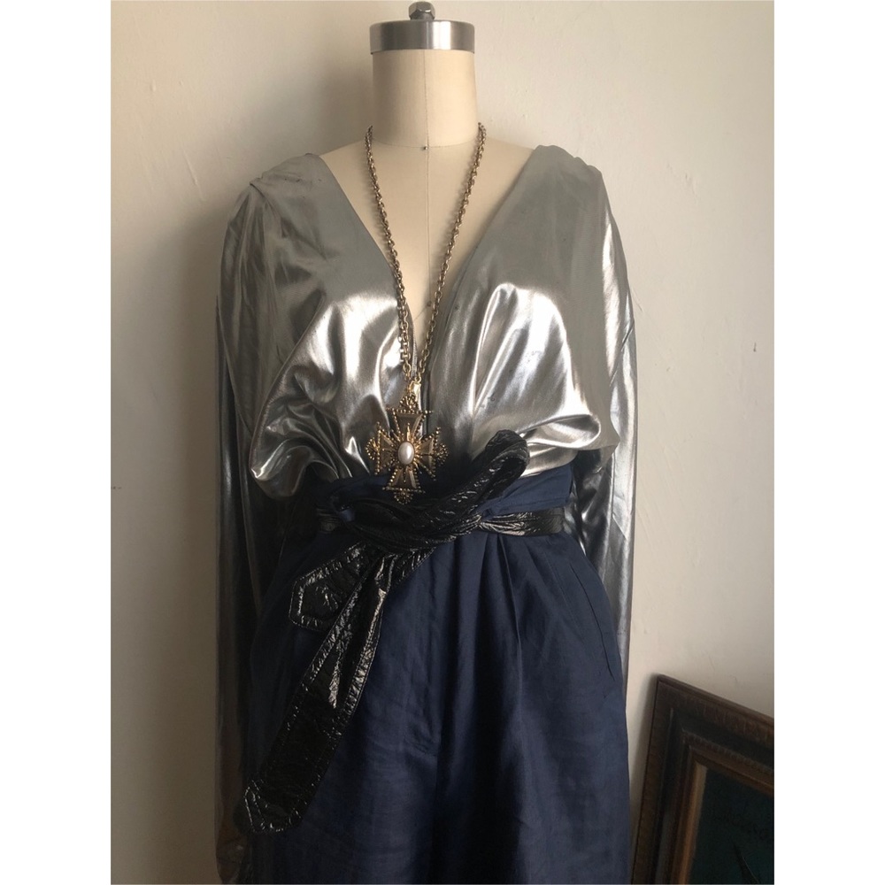 Vintage-Metallic Liquid-Top - Picture 4 of 8